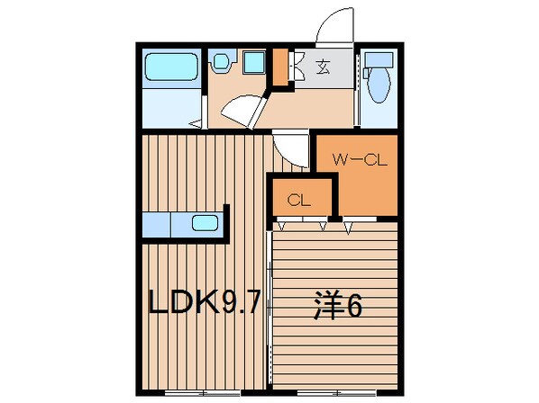 相馬駅 徒歩35分 2階の物件間取画像